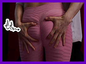 パーソナルジムで美尻トレーニングに励む人妻のプリプリのデカ尻に大量中出し！　サンプル画像11